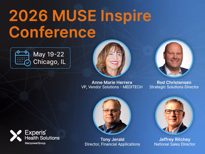 Experis Health Solutions Attends MUSE Inspire 2026